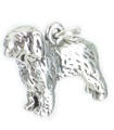 Old English Sheepdog sterling silver charm .925 x1 Fårhundar charms --SFP