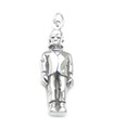 Frankenstein Monster charm i sterling silver .925 x 1 Skräck charms --SFP