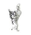 Mercury Hermes sterling silver charm .925 x 1 Roman Gods charms --SFP