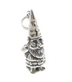 Breloque Gnome en argent sterling .925 x 1 breloques Nomes et Gnomes --SFP