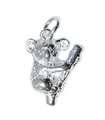 Breloque koala en argent sterling .925 x 1 Breloques australiennes Breloques koalas