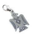 Charm clip amérindien en argent sterling Thunderbird .925 x 1 Thunder Bird