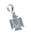 Perle Thunderbird en argent sterling .925 x 1 Thunderbirds amérindiens