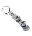 Abalorio de plata esterlina para snowboard .925 x 1 amuletos de snowboard europeos