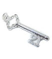 21st Birthday Key Sterling Silber Charm .925 x 1 Twenty First Birthdays Charms