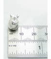Meerschweinchen Sterling Silber Charm .925 x 1 Pet Pets Meerschweinchen Charms