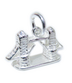 Ciondolo Tower Bridge in argento sterling .925 x 1 Punto di riferimento di Londra Charms