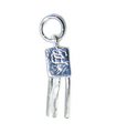 Malerei Staffelei Sterling Silber Charms .925 x 1 Künstler malt Charms