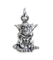 Gargouille charme en argent sterling .925 x 1 Monster Gargoyles charms