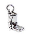 Boot srebrny charms .925 x 1 Pojedynczy Boots charms