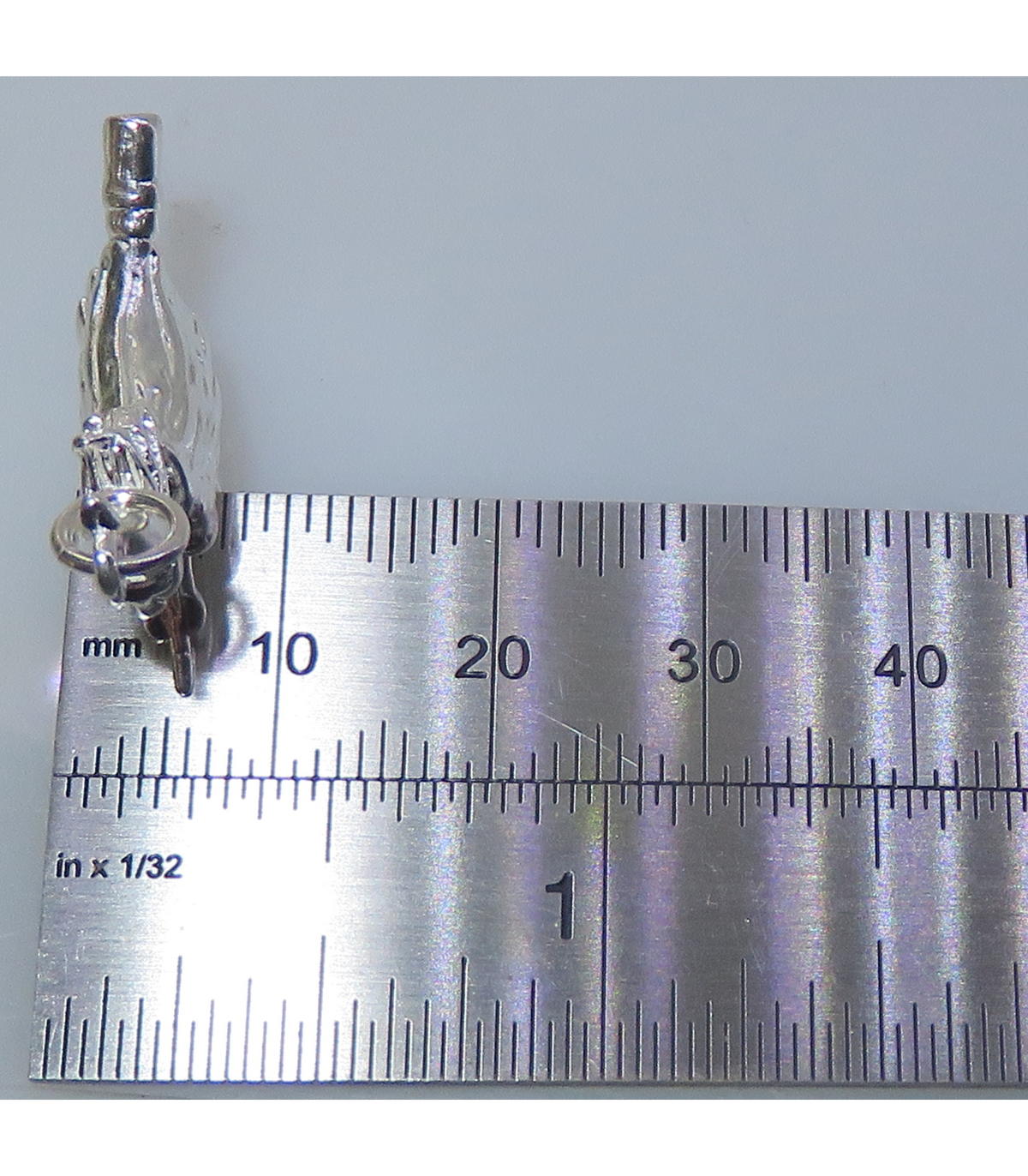 Sterling Silver Witch Charm - Halloween Charms