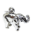 Breloque éléphant en argent sterling .925 x 1 Breloque éléphant