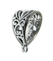 Bail sterling silver - Make a charm into a pendant .925 x 1 Pendants Bails