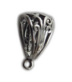 Bail en argent sterling - Transformez une breloque en pendentif .925 x 1 Pendentifs Bails