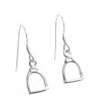 Stirrup sterling silver earrings 925 x 1 pair Horse Stirrups