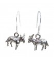 Donkey sterling silver earrings x 1 pair Mules & Donkeys dangle earrings