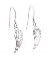 Angel wings sterling silver drop earrings 925 Angels protection