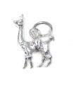 Charm Llama en plata de primera ley .925 x 1 Lamaz Lamas Lama Llamas charms