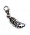 Pickle cucumber sterling silver clip charm .925 x 1 Cucumbers & Pickles charms