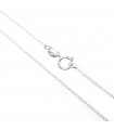 18 tum fin sterling silver kedja halsband .925 x 1 kedjor halsband