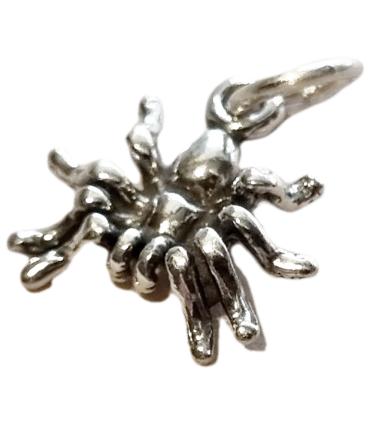 Spider Tarantula liten charm, 925 x 1 Spindlar