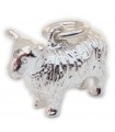 Breloque mouton en argent sterling .925 x 1 Breloque agneau bélier et mouton