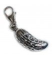 Gurka sterling silver clip charm .925 x 1 Gurkor & Pickles berlocker