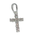 Croix petit pendentif en argent sterling .925 x 1 Croix et pendentifs sacrés