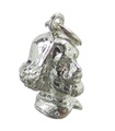 Shakespeares Head charm i sterling silver .925 x 1 Shakespeare charm