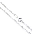 Collana a catena in argento sterling 22 pollici .925 x 1 collane a catena