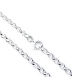 Collier chaîne en argent sterling 18 pouces .925 x1 Chaînes Colliers