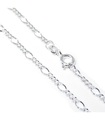 Collana a catena in argento sterling da 18 pollici .925 x 1 collane a catena