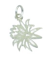 Flower hängande silver charm .925x1 Blommor charms hängen MS54-706-6226