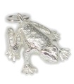 Ciondolo in argento sterling Frog Toad .925 x 1 ciondoli Frogs Toads