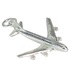 Jumbo Jet sterling silver aeroplane charm .925 x 1 Planes Aircraft Charms