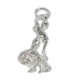 Spanische Dame Flamenco-Tänzerin Sterling Silber Charm .925 x1 Tanzende Charms