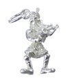 Bagpiper sterling silver charm .925 x 1 Bagpipes Piper Scottish Charms