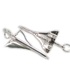 Concorde sterling silver charm .925 x 1 Concord Supersonic jet charm