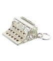 Skrivmaskin sterling silver charm .925 x 1 Type Writer författar charm