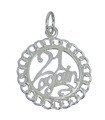 21 Again Sterling Silber Charm-Anhänger .925 x 1 Age Birthday Charms