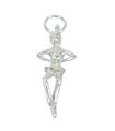 Ballerina charm i sterling silver .925 x 1 Ballet Ballerinas berlocker