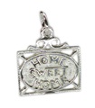 Home Sweet Home charm i sterling silver .925 x 1 Homes berlocker