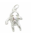 Breloque en argent sterling Humpty Dumpty .925 x 1 charmes de comptine