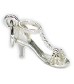 Shoe sterling silver charm .925 x 1 Shoes and Clothing charms