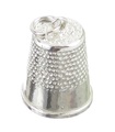 Fingerborg charm i silver .925 x 1 Fingerbock Thimbel charm med charm