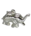 Elefant charm i silver .925 x 1 Elefant charm