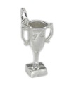 Ciondolo in argento sterling coppa trofeo .925 x 1 coppe trofei ciondoli vincenti