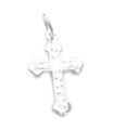 Charm colgante cruz de plata esterlina .925 x 1 encantos colgantes Holy Crosses