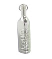 Charme de bouteille de whisky écossais en argent sterling .925 x1 bouteilles charmes