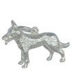 Alsace sterling silver charm .925 x 1 Alsace hundar charm